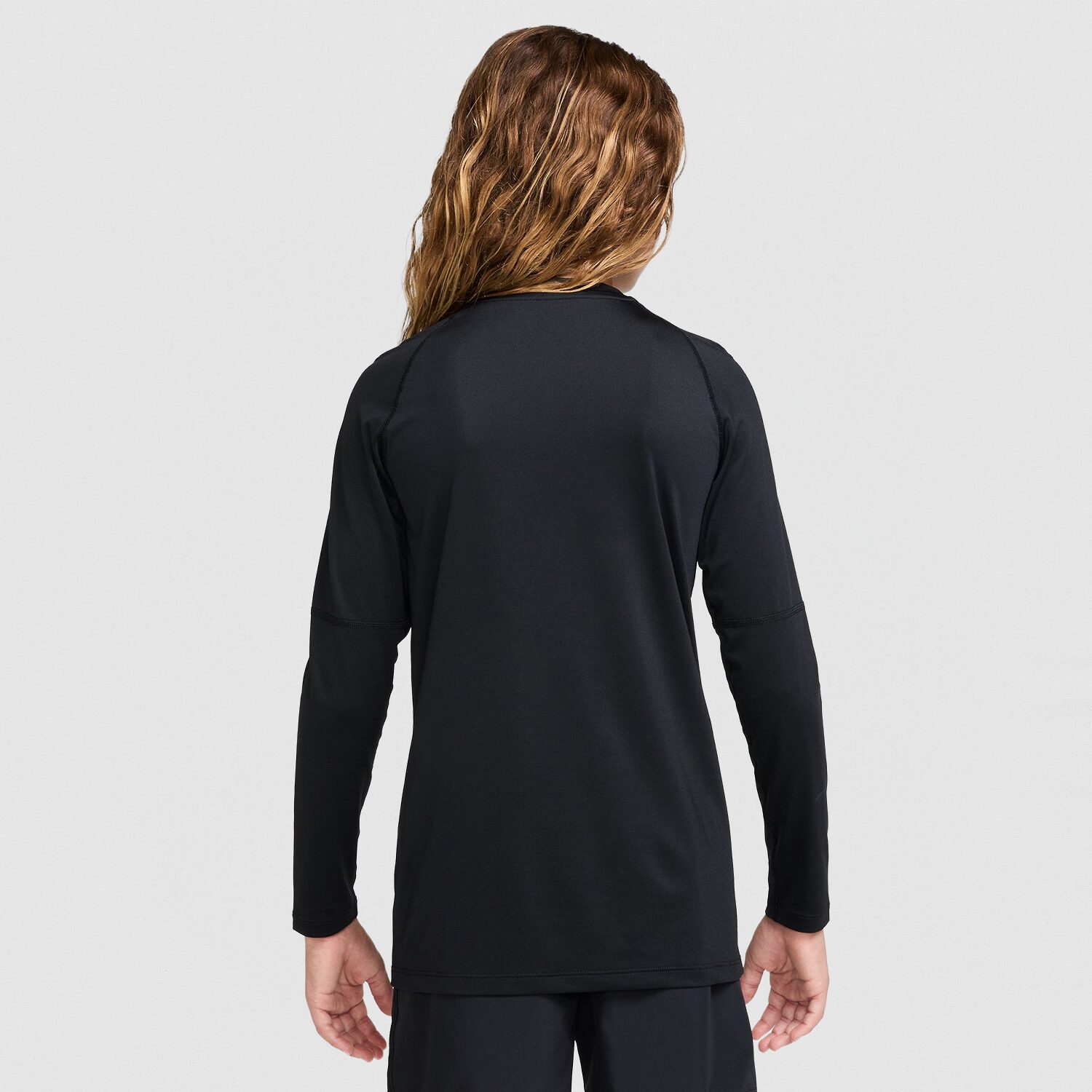 Nike Big Kid Boys Crew Neck Long Sleeve Active T-Shirt