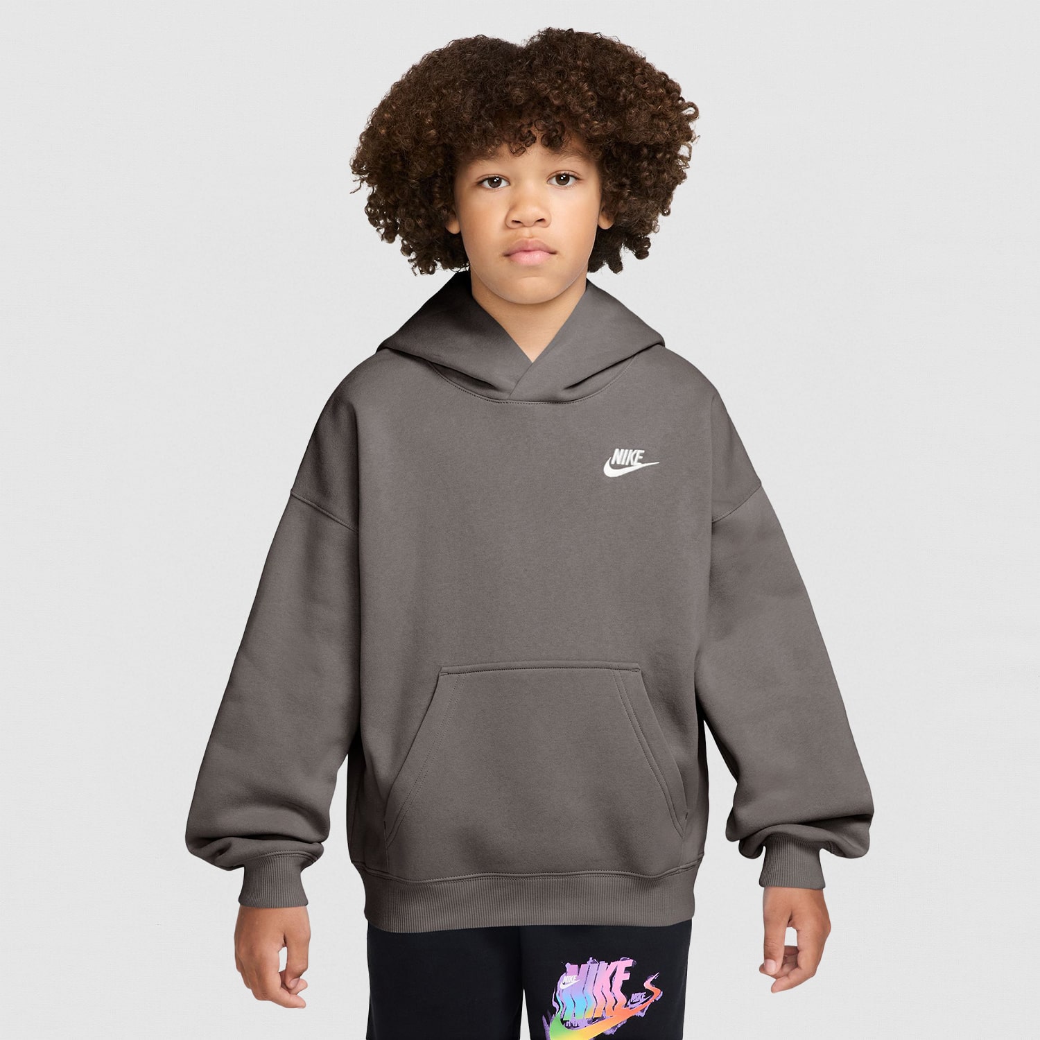 Nike Big Kid Unisex Long Sleeve Fleece Active Hoodie