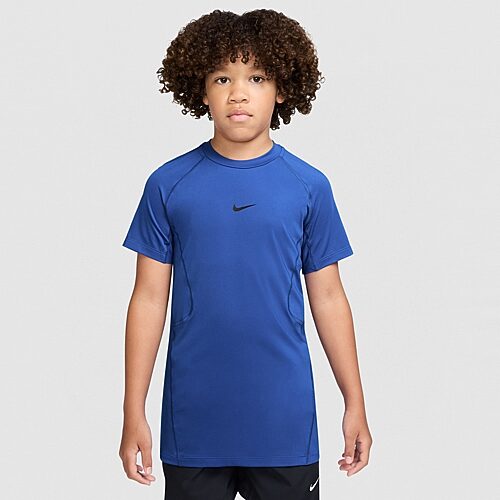 Nike Big Kid Boys Crew Neck Short Sleeve Active T-Shirt, X-large, Blue