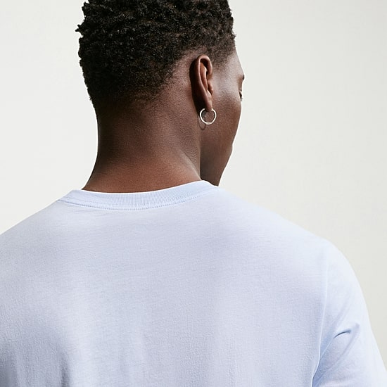 Nike Swoosh Mens Crew Neck Short Sleeve Classic Fit Graphic T-Shirt