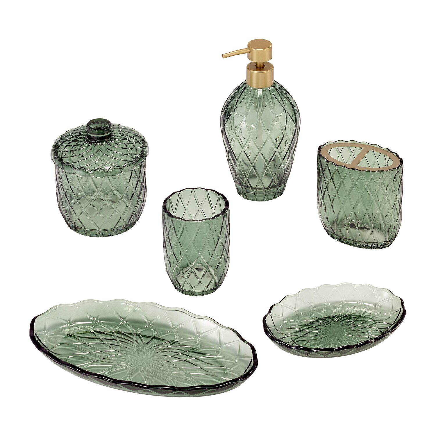 Nicole Miller Bijou Bathroom Canister