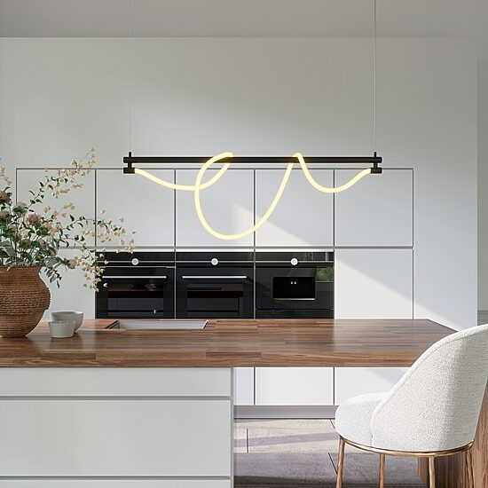 Zuo Modern Adder Black Powder Coated Steel And Silicone Wall Lamp
