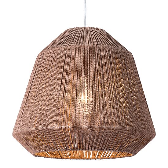 Zuo Modern Impala Brown Steel And Paper Wall Lamp