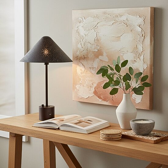 Zuo Modern Cardo Bronze Electroplated Steel Table Lamp