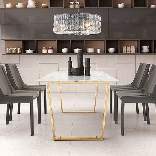 Zuo Modern Jena Chromed Steel And Clear Glass Wall Lamp