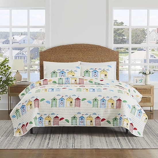 Avanti Cabanas Reversible Quilt Set