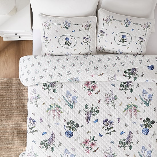Portmeirion Botanic Garden Reversible Quilt Set