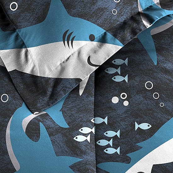 Dream Factory Sharks 5-pc. Complete Bedding Set with Sheets