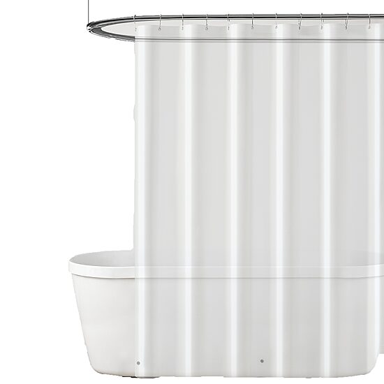 Truly Calm Grommeted Shower Curtain Liner