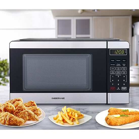Farberware 0.7 Cu. Ft. 700-Watt Counter Microwave Oven