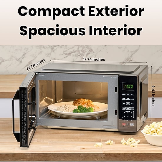 Farberware 0.7 Cu. Ft. 700-Watt Compact Counter Microwave Oven