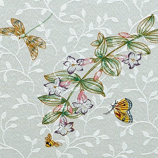 Lenox Butterfly Meadow Damask 70" Round Tablecloth