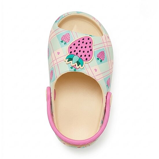 Ground Up Strawberry Toddler Girls Clogs