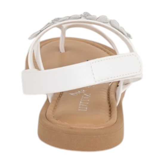 Italian Girls Kinvara Little & Big Kid Girls Adjustable Strap Flat Sandals