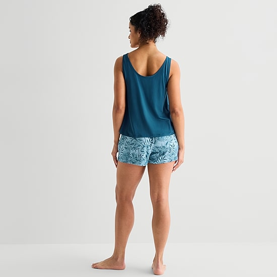 Ambrielle Womens Sleeveless 2-pc. Pajama Set
