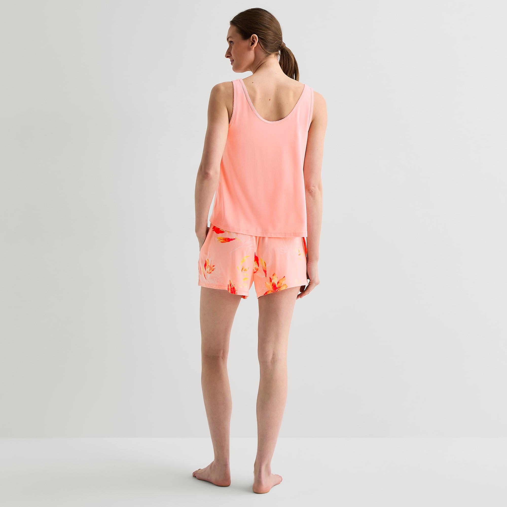Ambrielle Womens Sleeveless 2-pc. Pajama Set