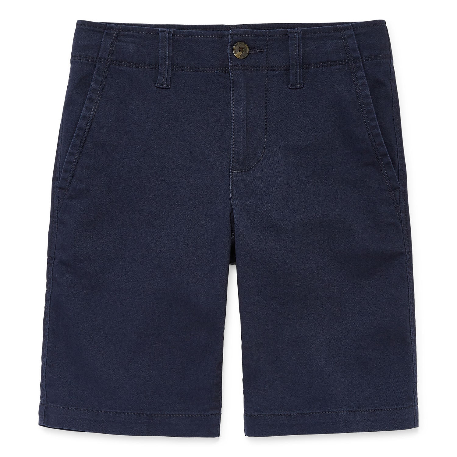 Arizona Little & Big Boys Stretch Fabric Adjustable Waist Chino Short