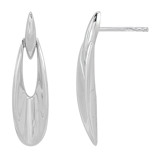 Deal Zone Womens Sterling Silver Drop Earrings