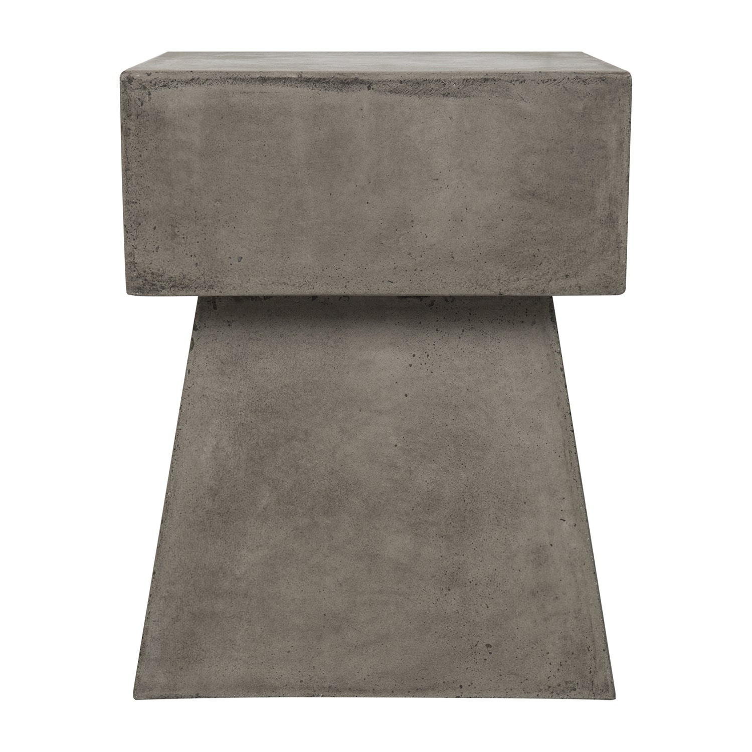 Safavieh Zen Patio Collection Concrete Side Table
