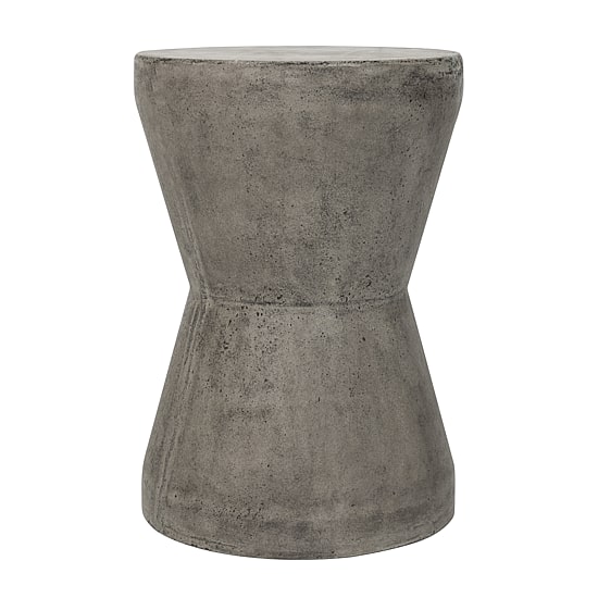 Safavieh Torre Patio Collection Concrete Side Table