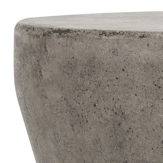 Safavieh Torre Patio Collection Concrete Side Table