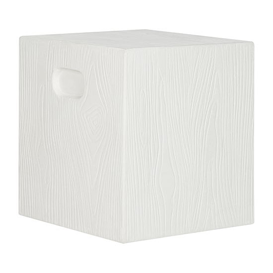 Safavieh Cube Collection Concrete Side Table