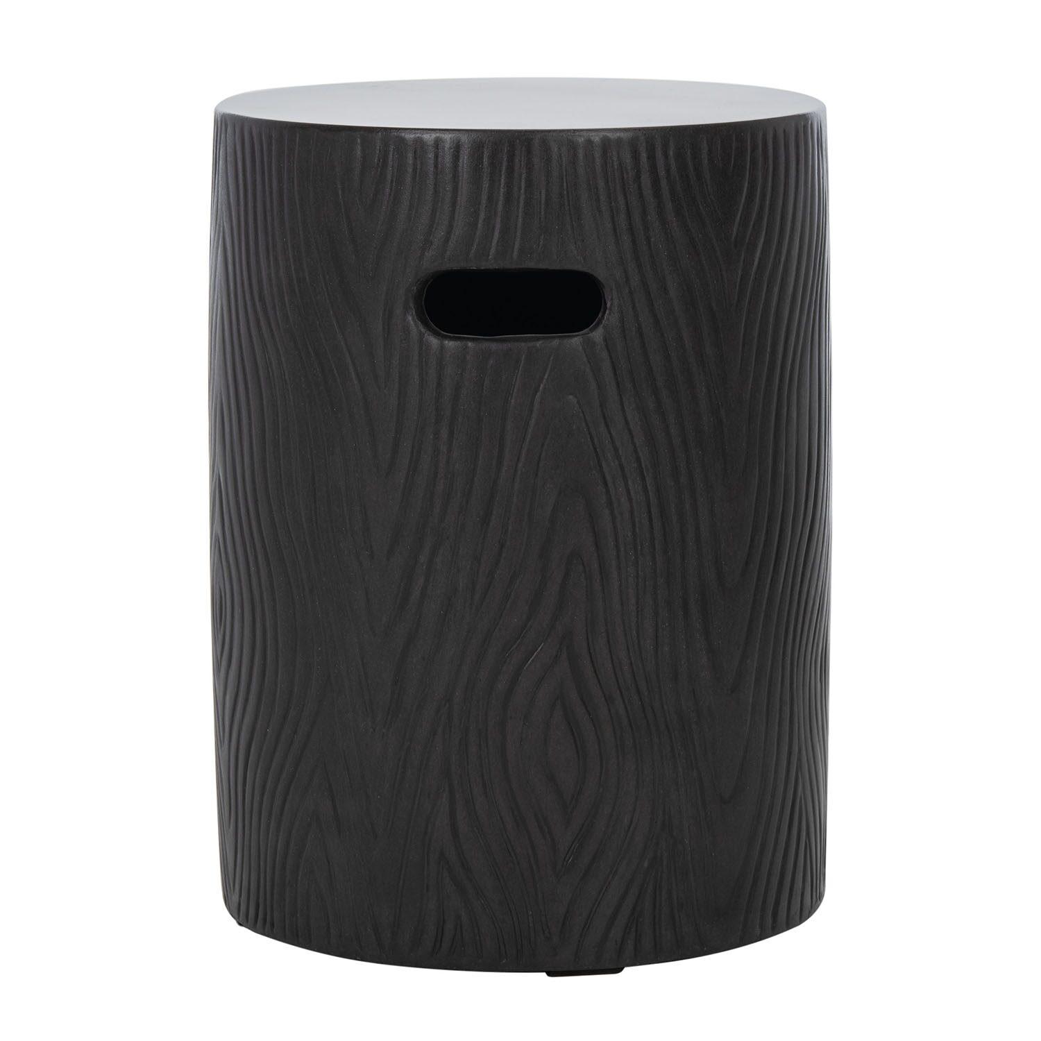 Safavieh Trunk Patio Collection Concrete Side Table