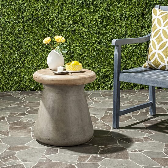 Safavieh Button Patio Collection Side Table