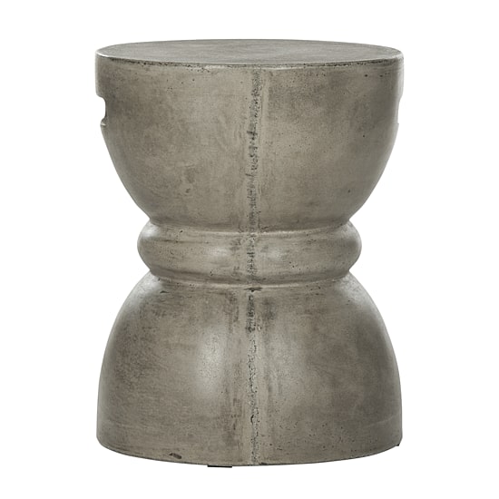 Safavieh Haruki Patio Collection Concrete Side Table