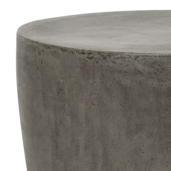 Safavieh Aishi Patio Collection Concrete Side Table