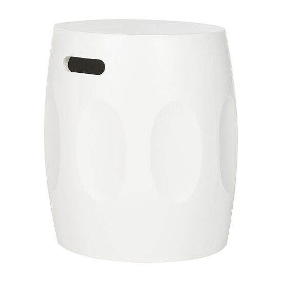Safavieh Zuri Patio Collection Weather Resistant Concrete Side Table