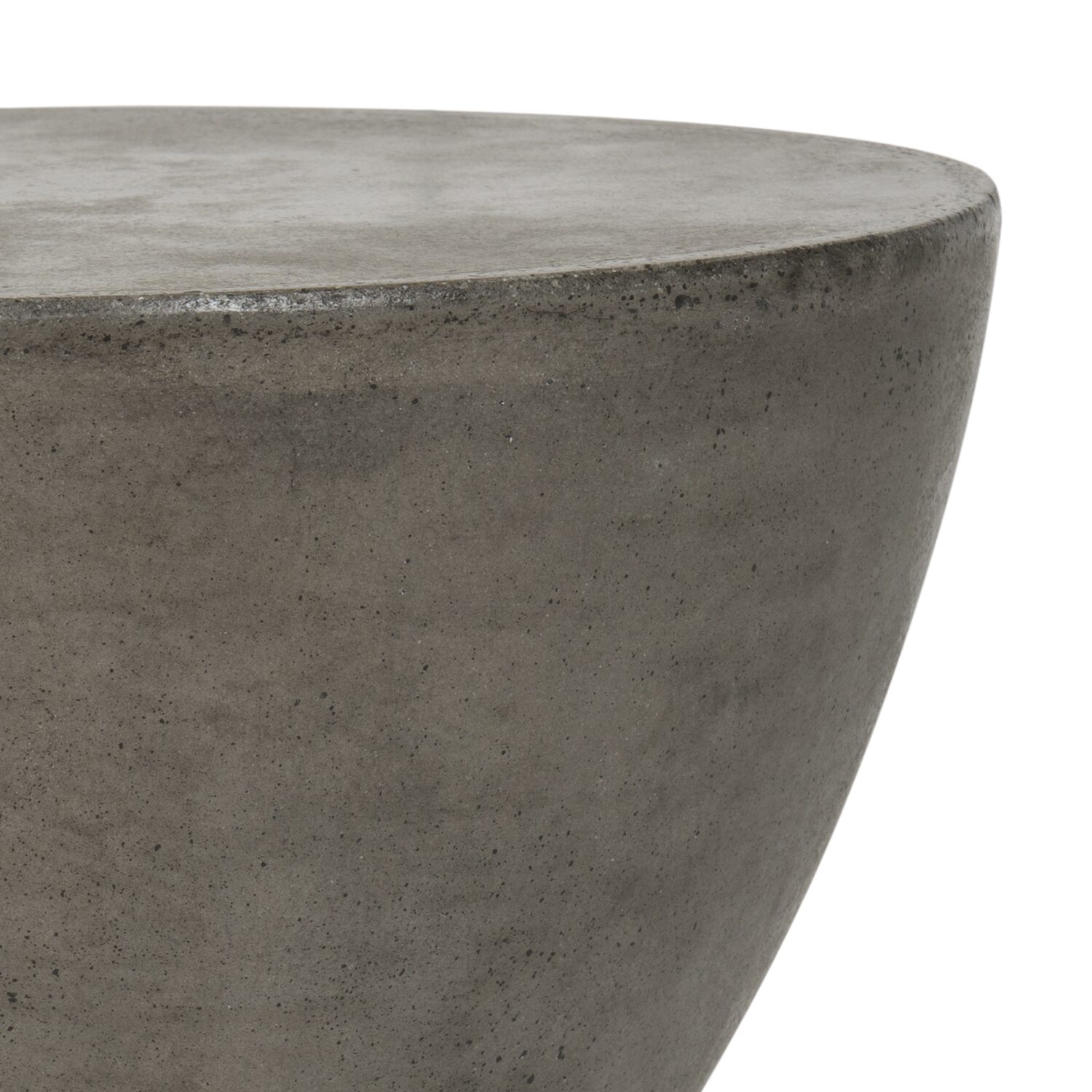 Safavieh Athena Patio Collection Weather Resistant Concrete Side Table