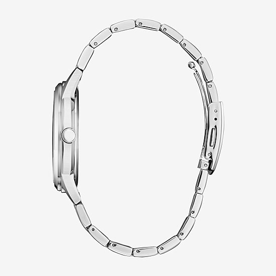 Citizen Dress/Classic Mens Silver Tone Stainless Steel Bracelet Watch Aw0100-51a