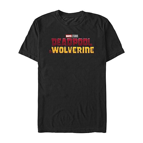 Fifth Sun Men's New Logo DeadPool 3 Short Sleeve T-Shirt - Black