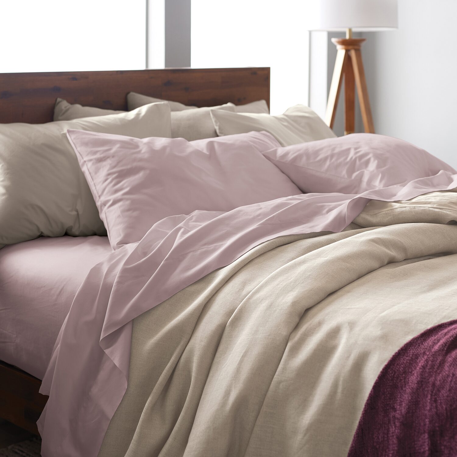 Ella Jayne Rayon From Bamboo Deep-Pocket 4-piece Sheet Set