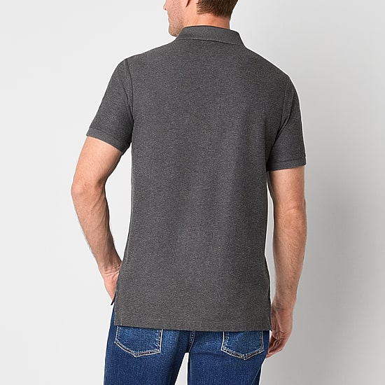U.S. Polo Assn. Ultimate Pique Stretch Mens Classic Fit Short Sleeve Polo Shirt
