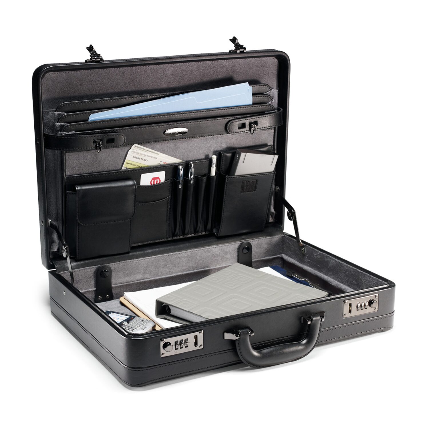 Samsonite Leather Attache Briefcase