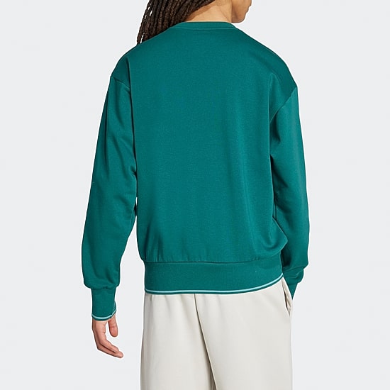 adidas Mens Crew Neck Long Sleeve Sweatshirt