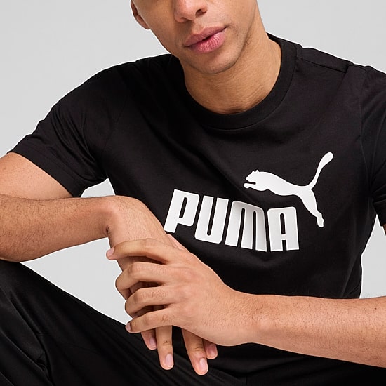 PUMA Mens Crew Neck Short Sleeve Regular Fit Big and Tall Graphic T-Shirt