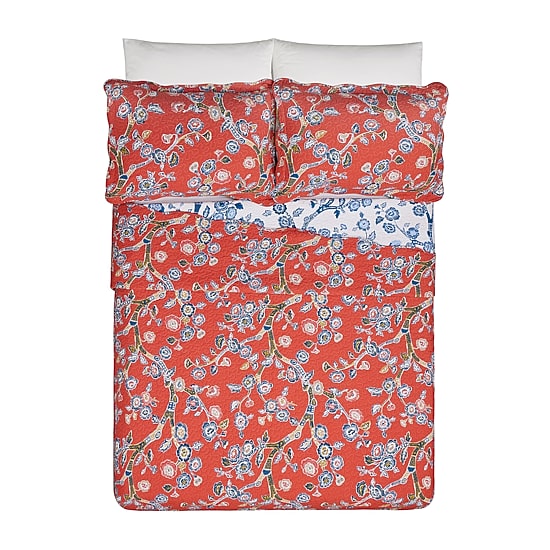 Makers Collective Jaipur Dreams 3-pc. Reversible Quilt Set