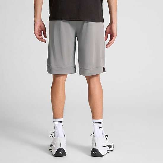 PUMA Mens Mid Rise 10" Basketball Short