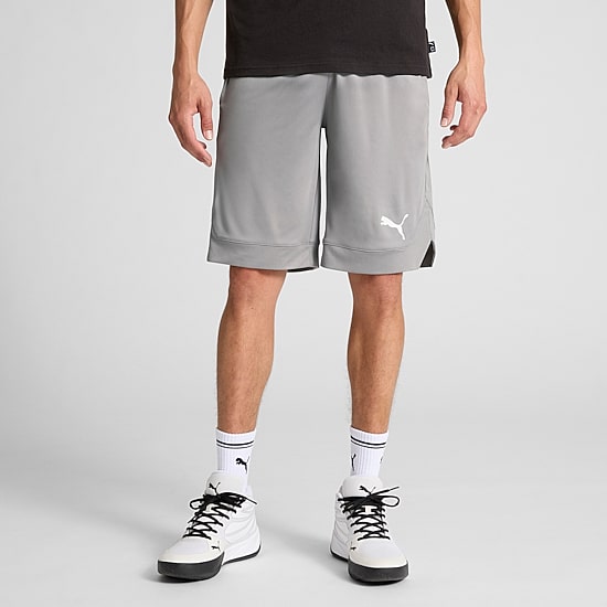 PUMA Mens Mid Rise 10" Basketball Short
