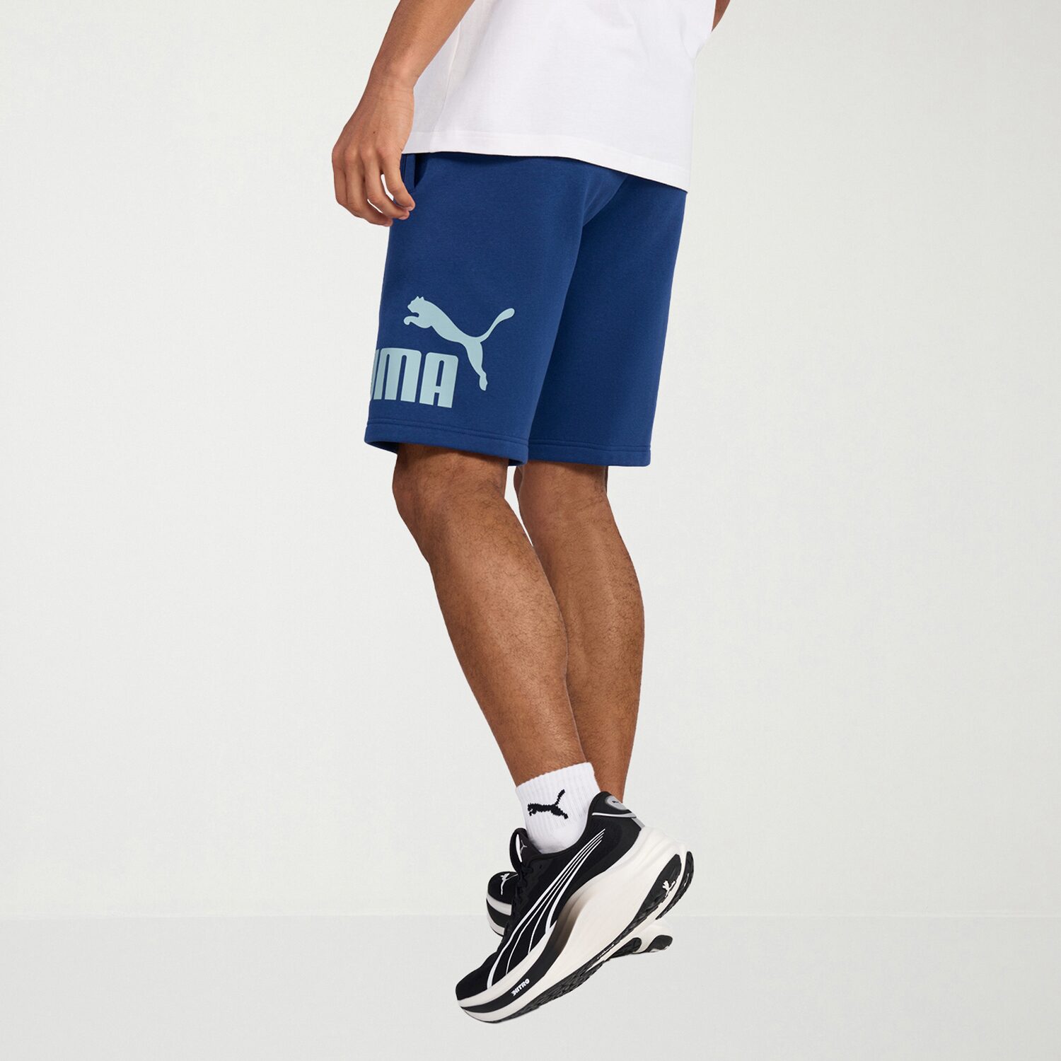 PUMA Essential Mens 10" Mid Rise Workout Shorts
