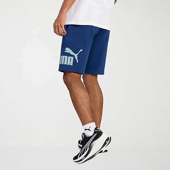 PUMA Essential Mens 10" Mid Rise Workout Shorts
