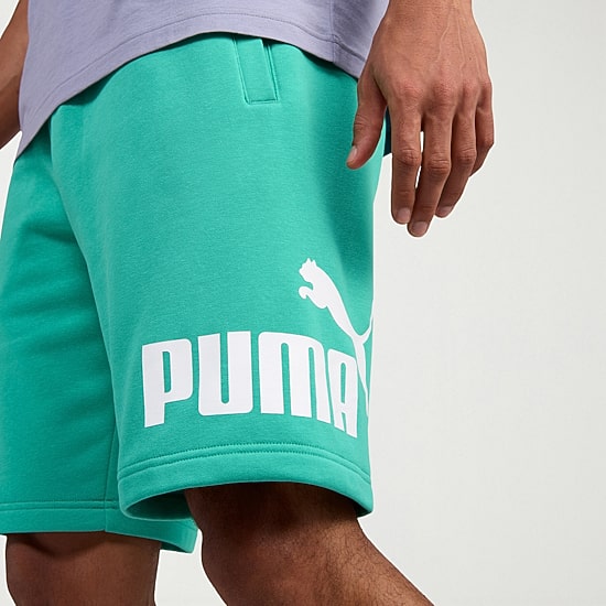 PUMA Essential Mens 10" Mid Rise Workout Shorts
