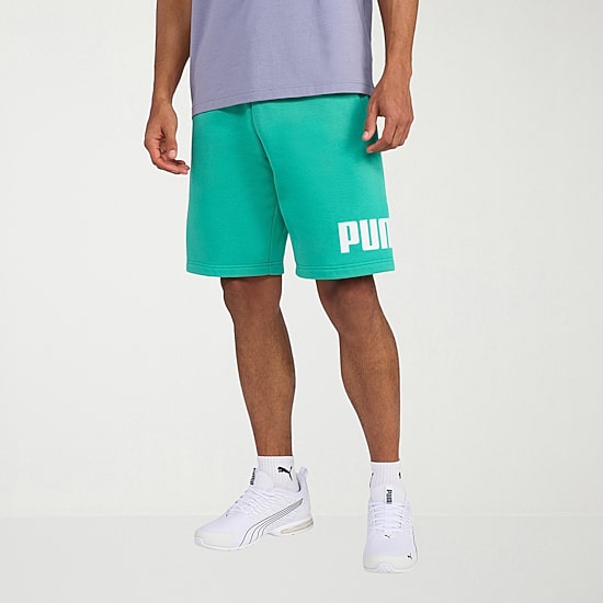 PUMA Essential Mens 10" Mid Rise Workout Shorts