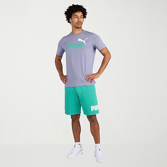 PUMA Essential Mens 10" Mid Rise Workout Shorts