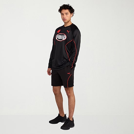 PUMA Mens 8" Mid Rise Workout Shorts