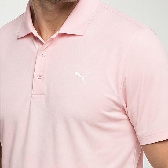 PUMA Mens Short Sleeve Polo Shirt