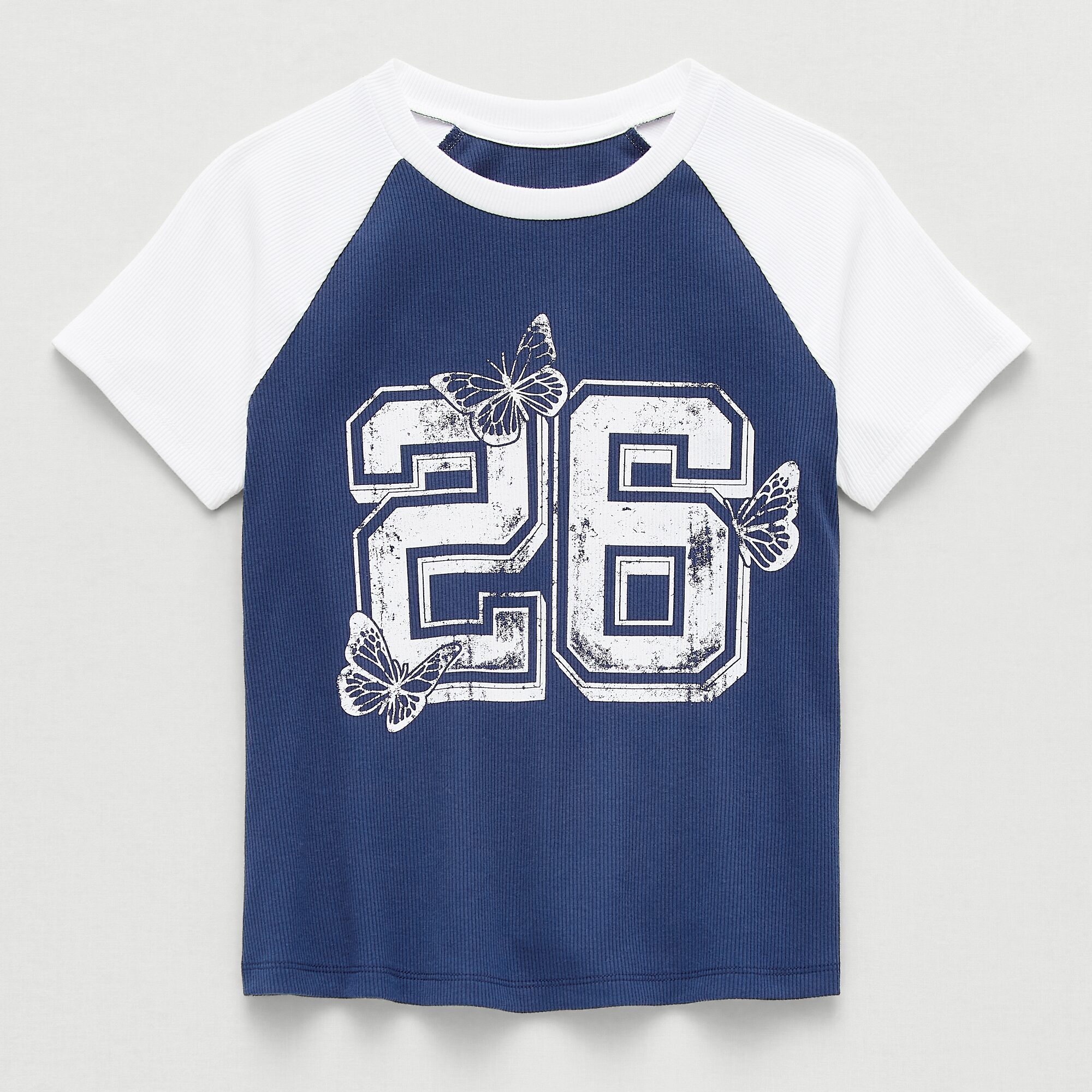 Thereabouts Little & Big Kid Girls Round Neck Short Sleeve T-Shirt